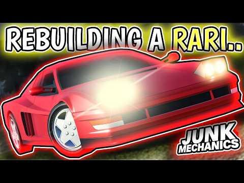 I restored this CLAPPED Testarossa and it looks CLEAN.. 👀🔥| Junk Mechanics