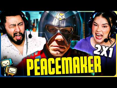 PEACEMAKER (2025) 2x1 Reaction w/ Jaby & Achara! | "The Ties That Grind" |  DC | John Cena