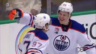 Connor McDavid's First Career Hat Trick (11/19/16)