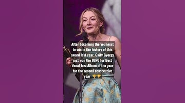 Thumbnail of Caity Gyorgy is a FORCE #junos #canada #vocalist #jazzvocals #womensmonth #womeninmusic