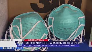 Butte County supervisors vote to keep COVID emergency proclamation