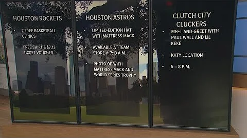 Celebrating all things Houston on 713 Day | Things to do