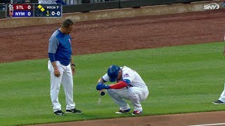 STL@NYM: Cabrera terkena pukulan di tulang kering, tetap bermain screenshot 4