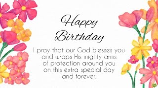 Blessings from the Heart | Happy Birthday Prayers Resimi