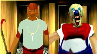 Playing Rod Granny. Horror Ice Scream Chapter 2 Game: Boat Escape. Full Gameplay screenshot 2