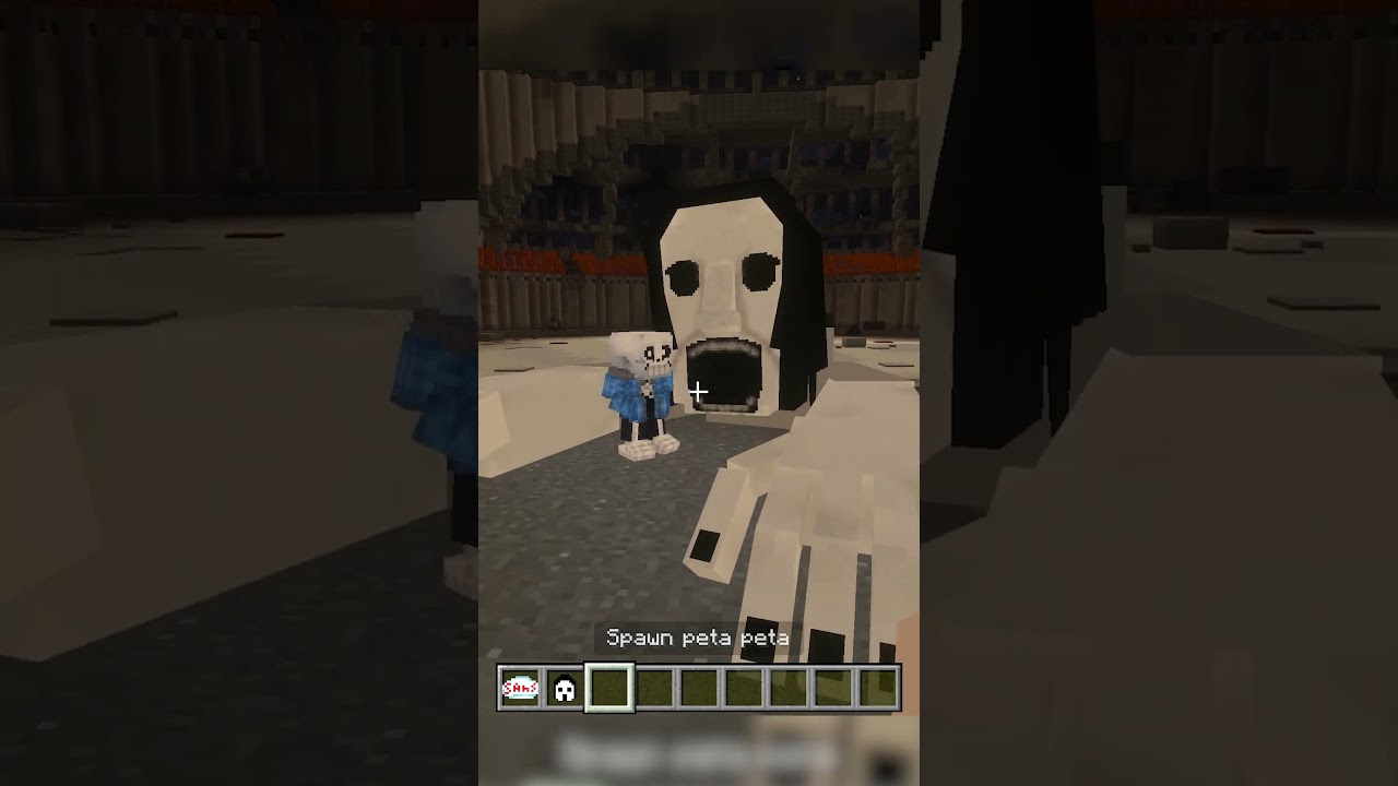 This New Sans Addon is GOOD!!! Minecraft Bedrock (MCPE)