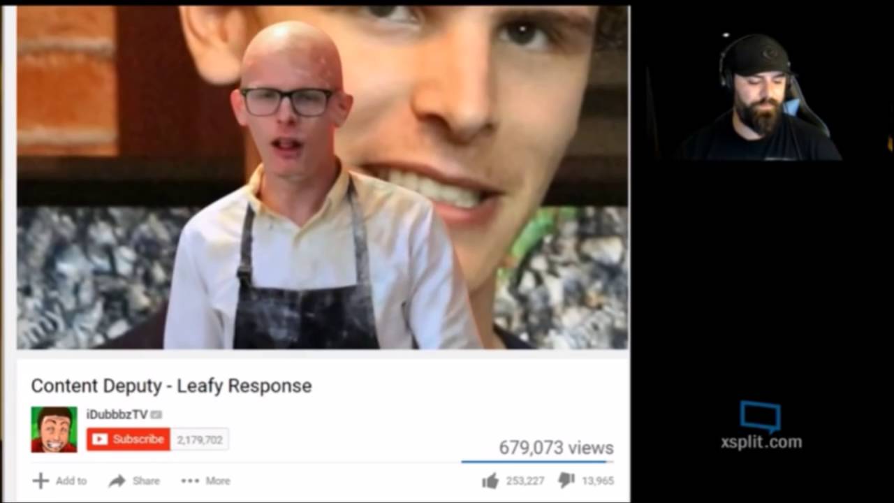 Keemstar Reacts To iDubbbzTv's Content Deputy   Leafy Response Video