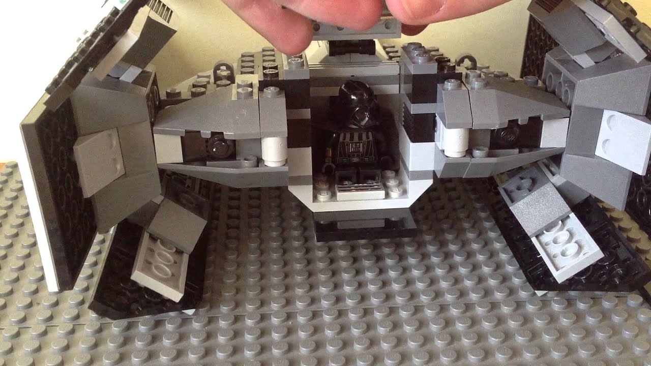 Обзор на LEGO Star Wars 8017 Tie истребитель Дарта Вейдера .