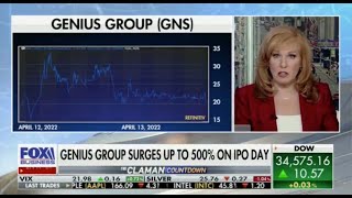 How To Learn Like Elon Musk - Our Genius Group IPO on Fox Business