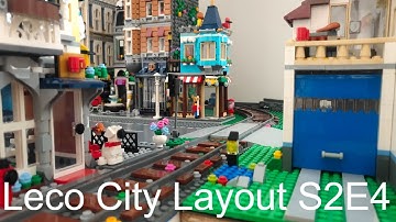Lego City Layout S2E4 - Placing modular buildings and houses