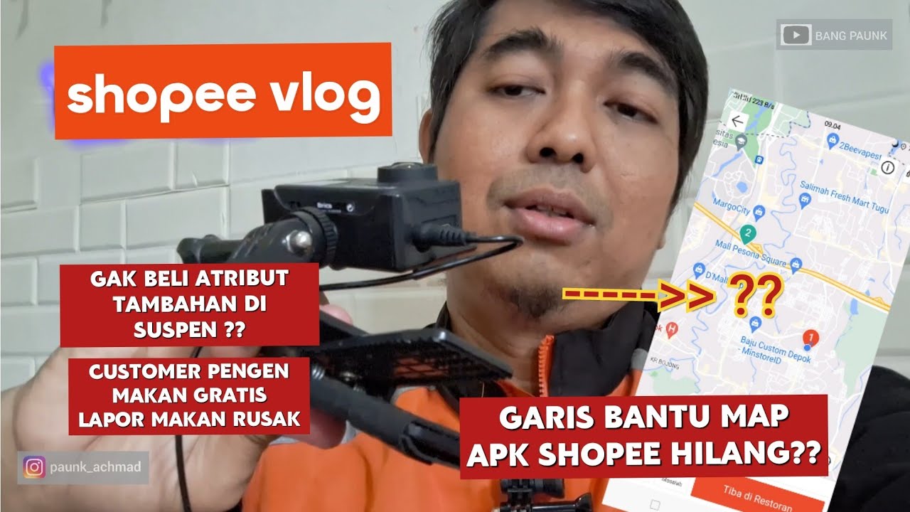 VLOG SHOPEE GARIS MAP ILANG | GK BELI ATRIBUT TAMBAHAN DI SUSPEN ...