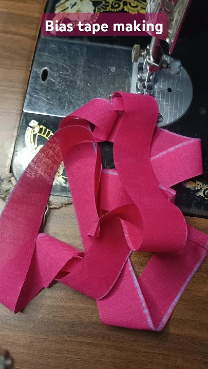 Bias tape making sewing tips #shorts #shortfeed #sewingtips #sewing #bias #tape #dori #reels #reel