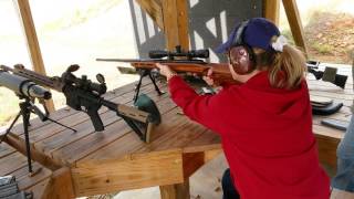 Shooting Bolt Action Rifle For The First Time At The Twaw Mtg Nov. 2016 - Video 6