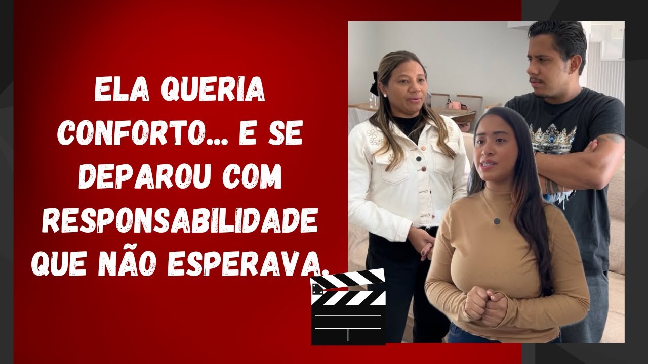Ela queria conforto... e se deparou com responsabilidade que não esperava.