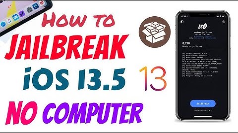 HURRAY New jailbreak iOS 13.5 No Computer | Uncover Fixed| [2020]