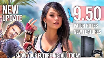 New PlayStation 4 Update 9.50 firmware 🎮 PS4 System Software Gaming News 2022
