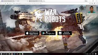 Play War Robot On Laptop and Computer Part1 (Tutorial)