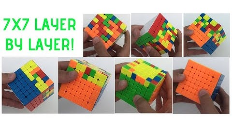 Can You Solve A 7X7 Layer By Layer?