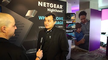 Exclusive: NETGEAR AC2600 Nighthawk X4S Smart WiFi Router - CES 2016