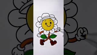 Coloring A Cute Flower Baby