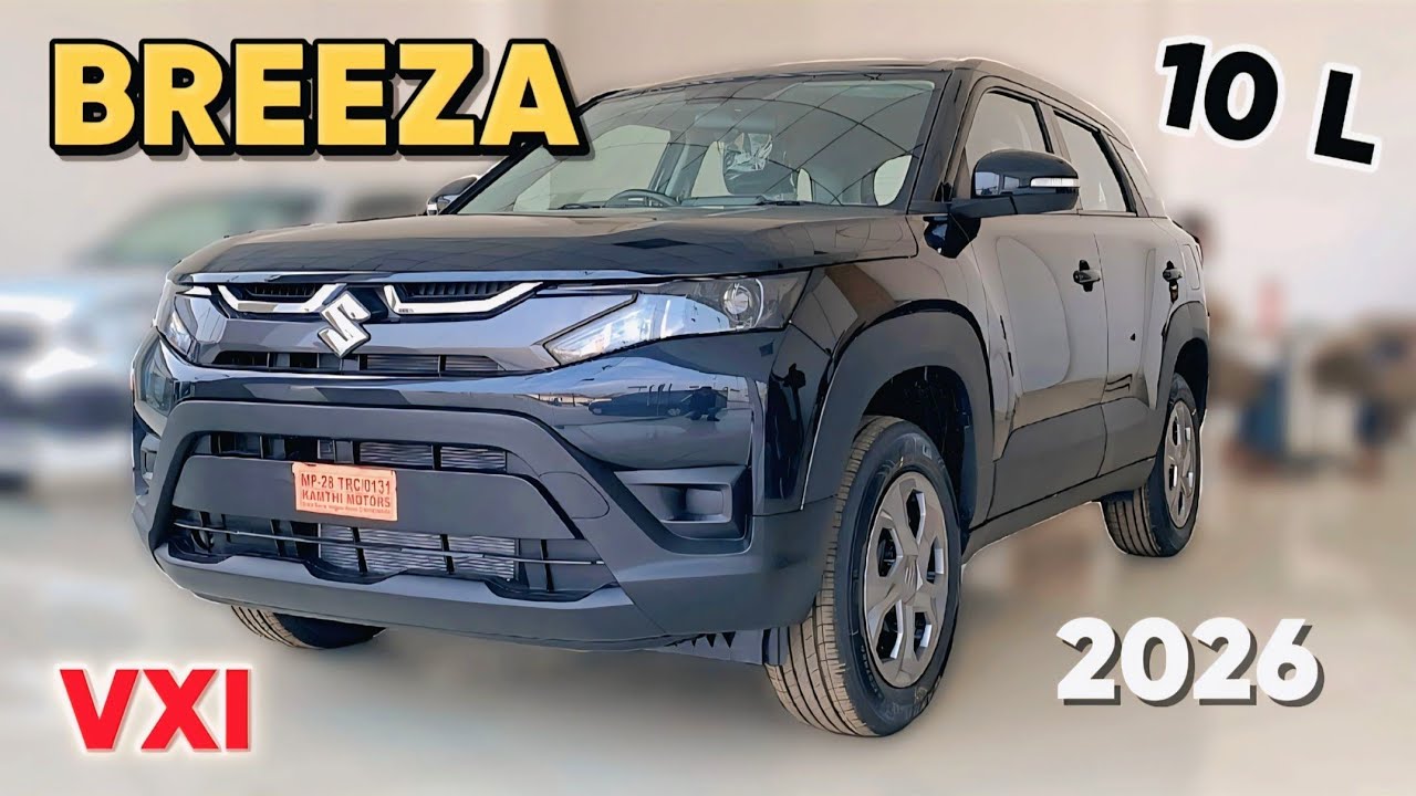 Maruti Brezza VXI 2026 | Details | On Road Price | Brezza VXI 2026 | CNG |