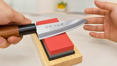 Easy Way To Sharpen Any Knife Razor Sharp in 3 Minutes! Unique Method😱