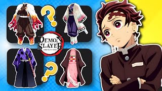 DEMON SLAYER QUIZ: GUESS THE DEMON SLAYER CHARACTER BY HIS CLOTHES