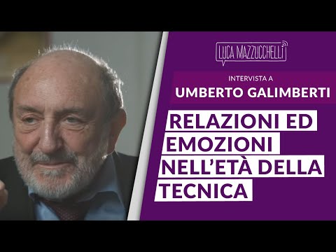 Rapporti sociali ed emozioni nell&rsquo;età della tecnica - Intervista a Umberto Galimberti