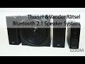 #1702 - Thonet & Vander Rätsel Bluetooth 2.1 Speaker System Video Review