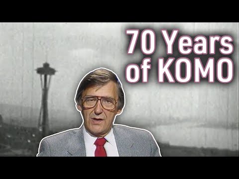 Do rádio à TV: as contribuições do repórter Bryan Johnson para a KOMO-TV ao longo dos anos.