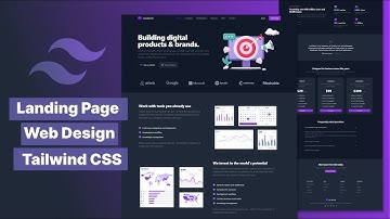 Responsive Landing Pages with Tailwind CSS and Next.js | Tailwind CSS Tutorial 2023