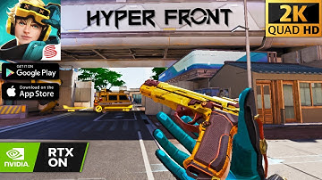 Hyper Front : Ultra Graphics 4K 60FPS | Full Gameplay 22 Kills【1440p60】