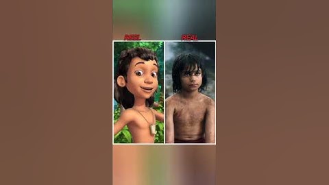 Mowgli All Characters Real vs Real life 🔥#mowgli#shorts#youtubeshorts