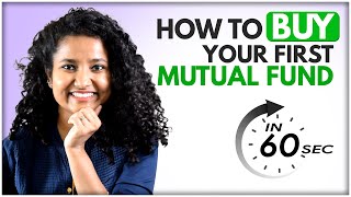 How to buy your FIRST MUTUAL FUND? (in 60 seconds) #shorts