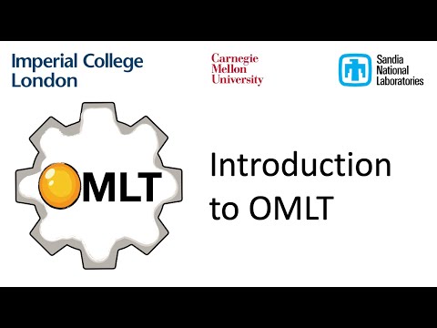 Ruth Misener: Introduction to OMLT