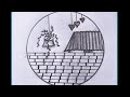Simple Circle Art Drawing | Easy Pencil Sketch//pencil drawing .