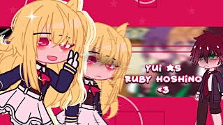 Diabolik lovers react to Yui as Ruby Hoshino||Oshi no ko||Read warning