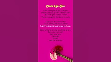Thumbnail of Dame Un Grrr | Fantomel and Kate Linn | Song lyrics | #trending #song #lyrics