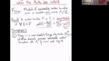 Jarod Alper, Advances in moduli theory