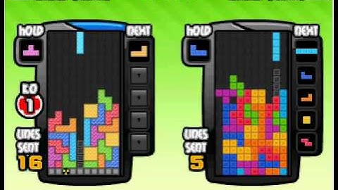 Best Tetris player with 5 K.O