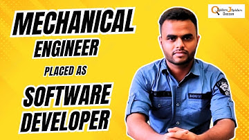 Mechanical Engineer Placed as Software Developer | Qspiders Deccan.