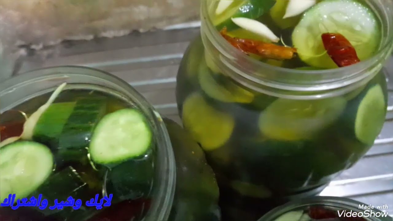 مخلل رمضان صحي 👌👌