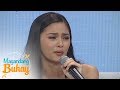 Magandang Buhay: Kim breaks down while giving her message to family