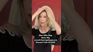 Is This Your Dream Hair? ELLEN WILLE MUSIC WIG COLOR CHAMPAGNE ROOTED