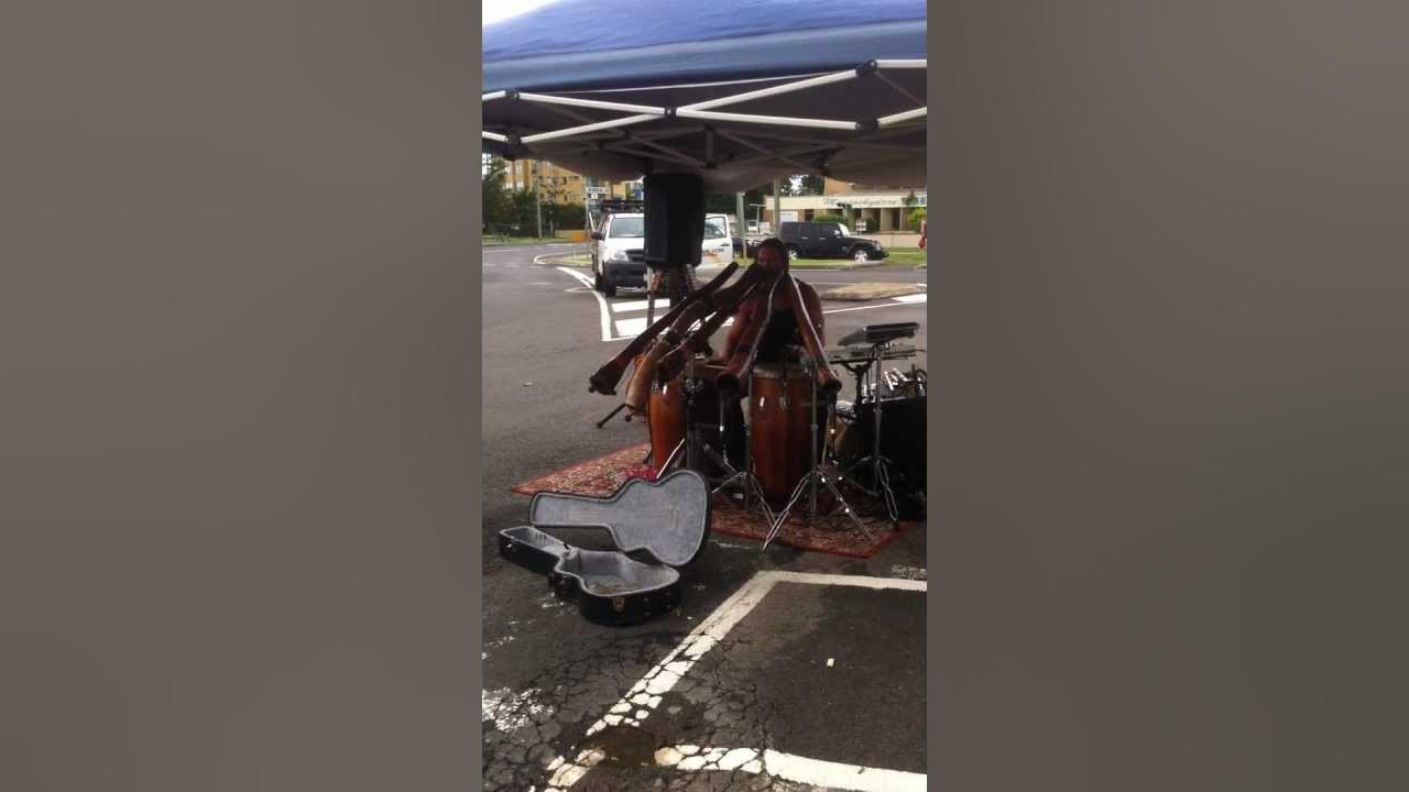 Matt James Didgeridoo Cotton Tree Markets March 2012 YouTube