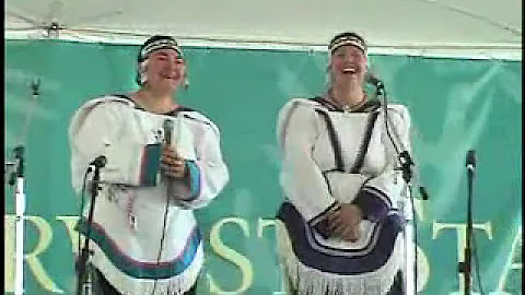 Karin and Kathy Kettler - Inuit Throat-Singing Dem...