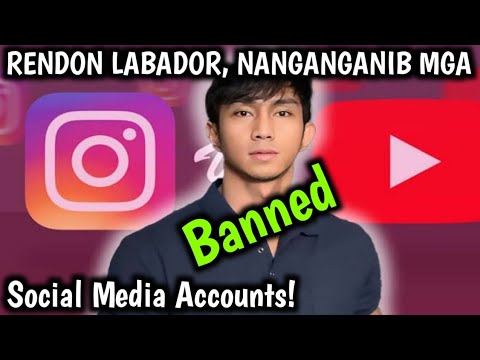RENDON LABADOR, NANGANGANIB MGA SOCIAL MEDIA ACCOUNTS!