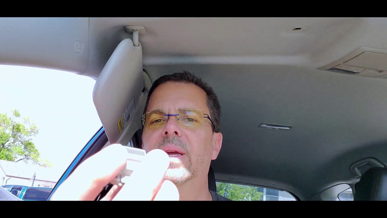 Mazda Broken Sun Visor Clip Permanent FIX! YouTube