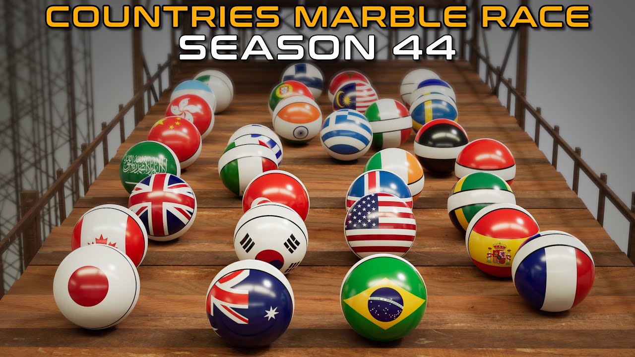COUNTRIES MARBLE RACE - SEASON 44