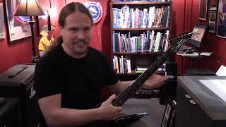 Erik Rutan (Hate Eternal, Cannibal Corpse, Morbid Angel) And His Black BC Rich Ironbird